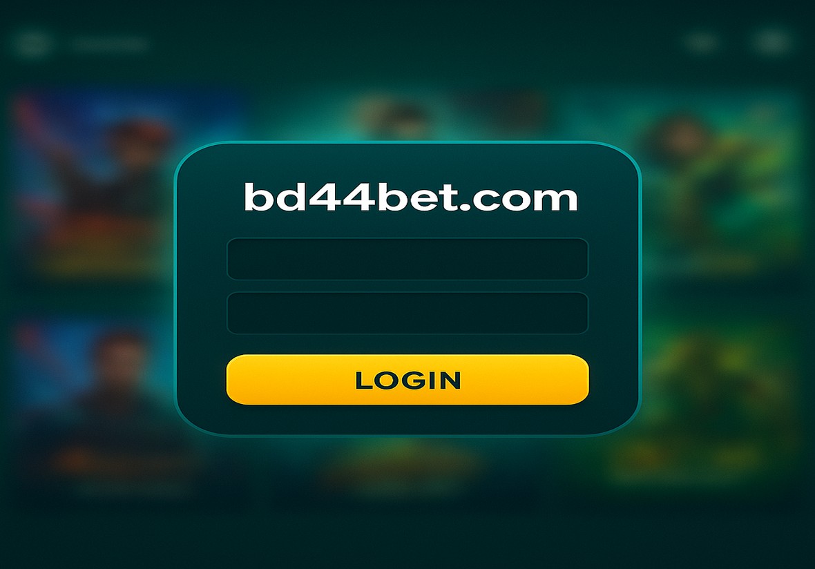 BD44bet লগইন পেজ